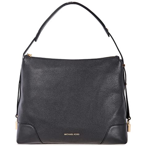 michael michael kors crosby signature shoulder bag|Crosby Large Pebbled Leather Shoulder Bag .